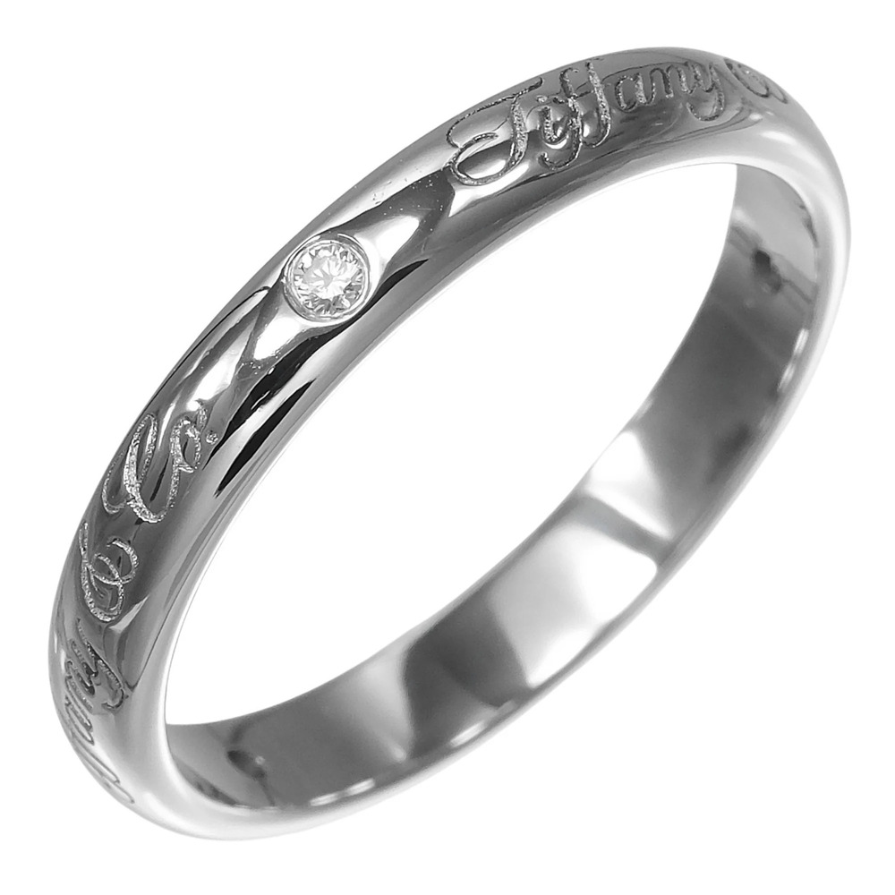 TIFFANY Silver Diamond Ring